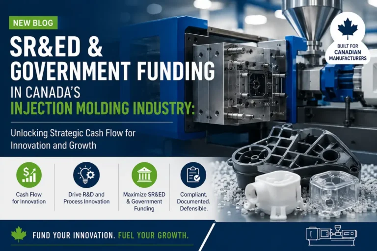SR&ED & Government Funding in the Injection Molding Industry