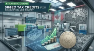 SR&ED tax credit eligibility for Canadian tool and die manufacturing.