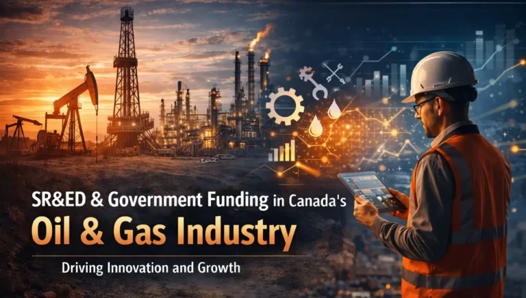 SR&ED & government funding in the Oil & Gas industry